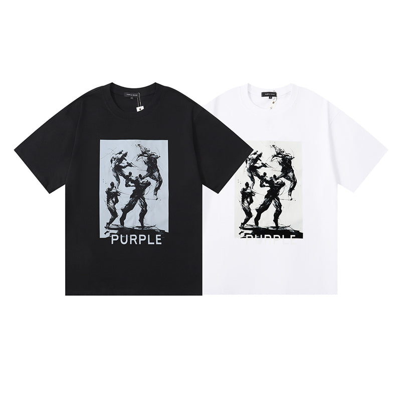 New Purple Short-Sleeve T-Shirt