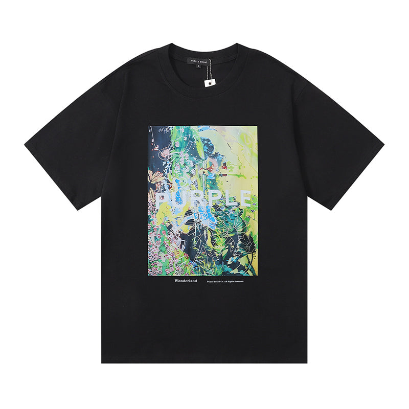 New Purple Short-Sleeve T-Shirt