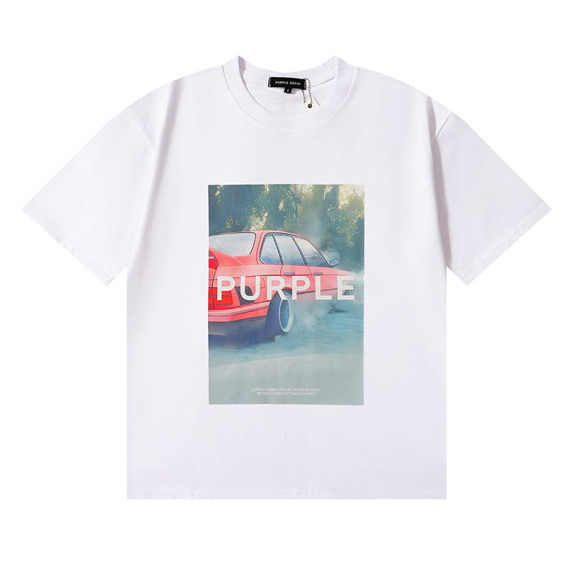 New Purple Short-Sleeve T-Shirt