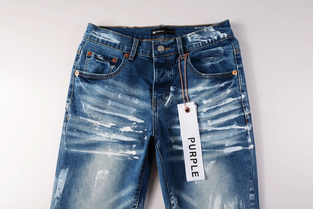 Men's Purple Jeans 9062