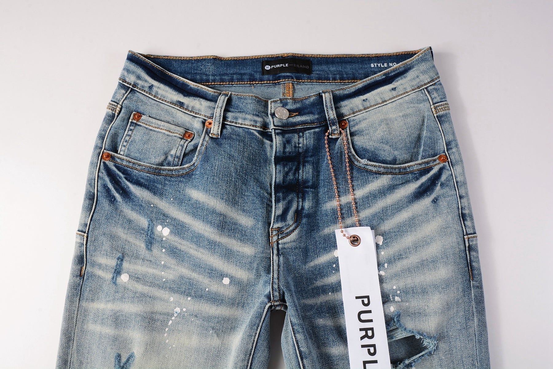 Men's Purple Jeans 9003