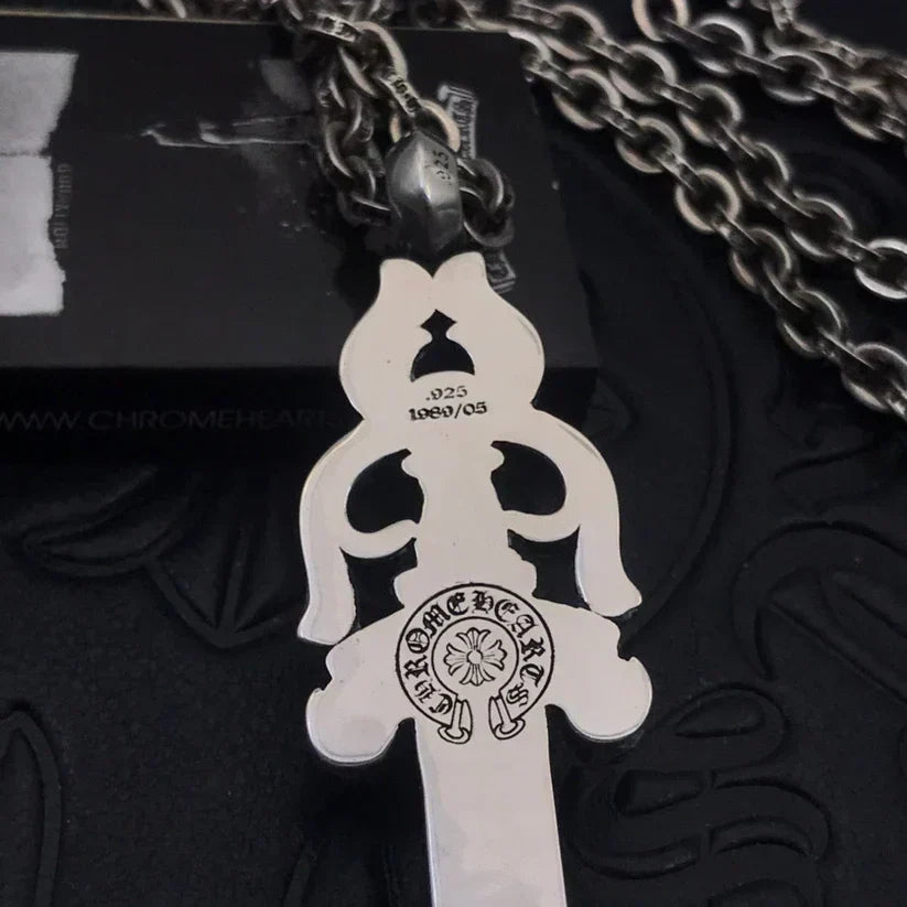 Chrome-Hearts LOGO NECKLACE -6