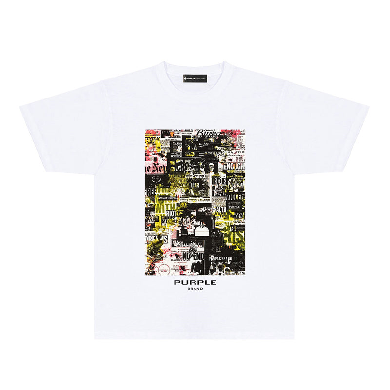 New Purple Short-Sleeve T-Shirt